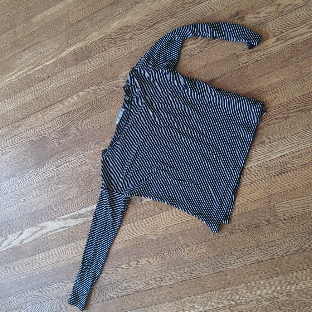 Vince wide neck stripe longsleeve